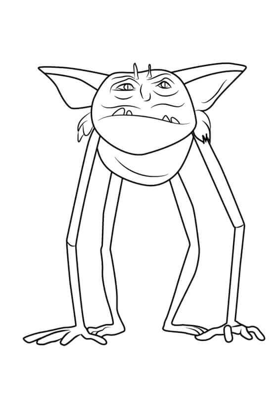 Dibujo de Duende básico para Colorear