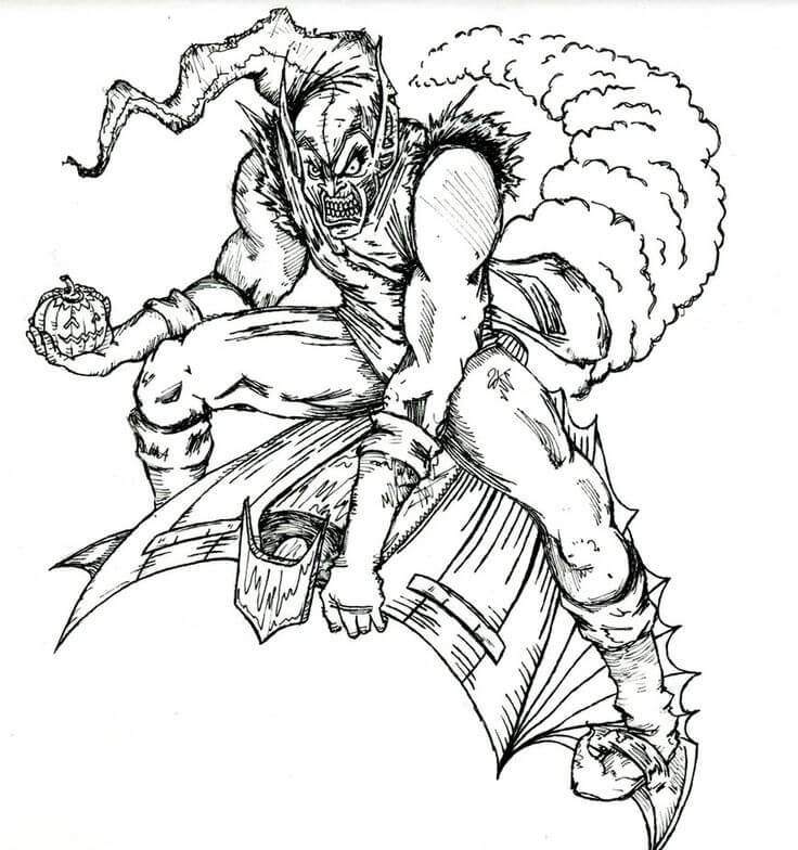 Dibujo de Duende de Dibujo para Colorear
