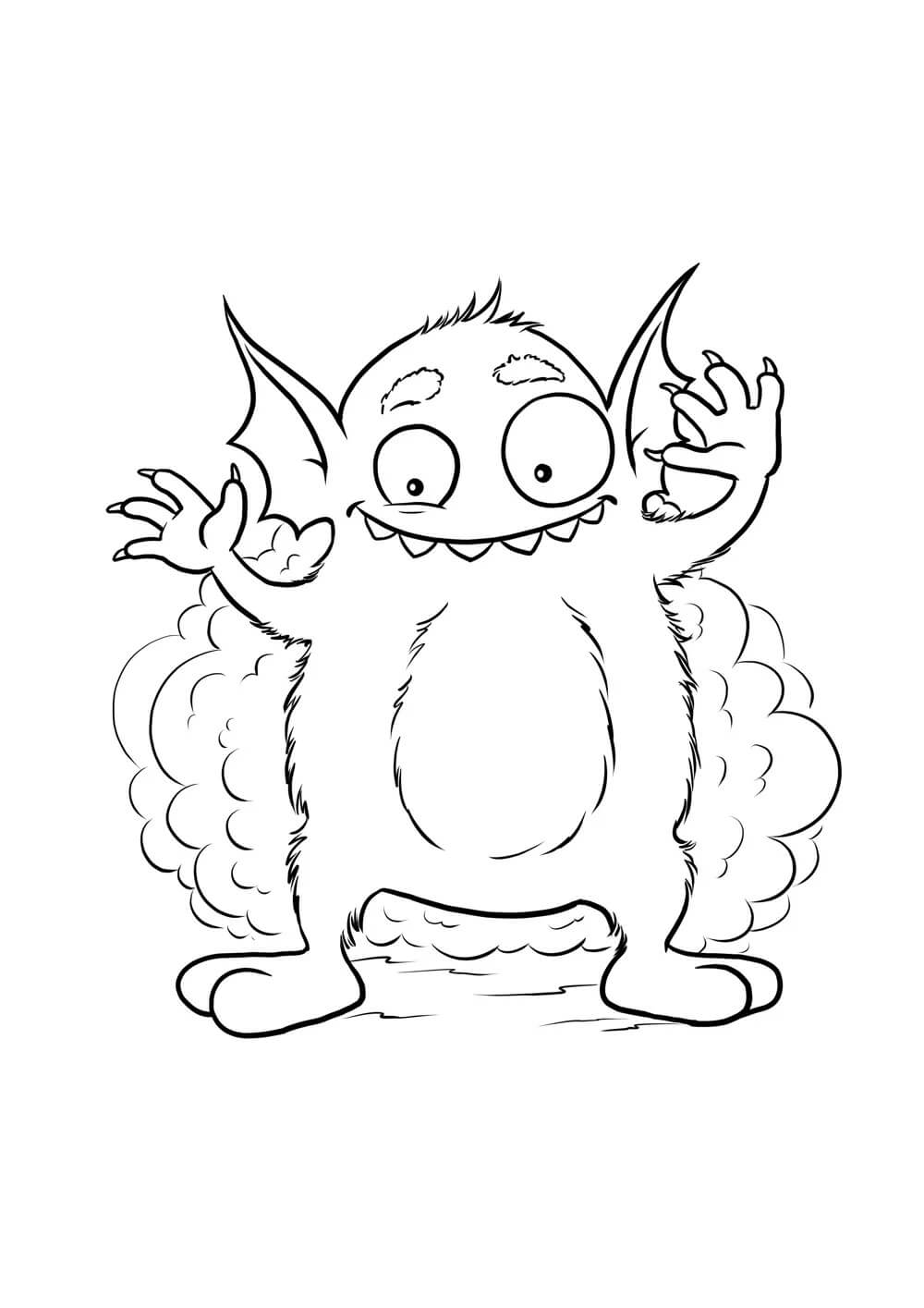 Dibujo de Lindo Duende para Colorear