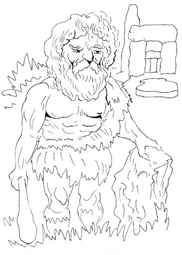 Dibujo de Arma de Explotacin de Stoneageman para Colorear