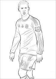 Dibujo de Frío Eden Hazard para Colorear