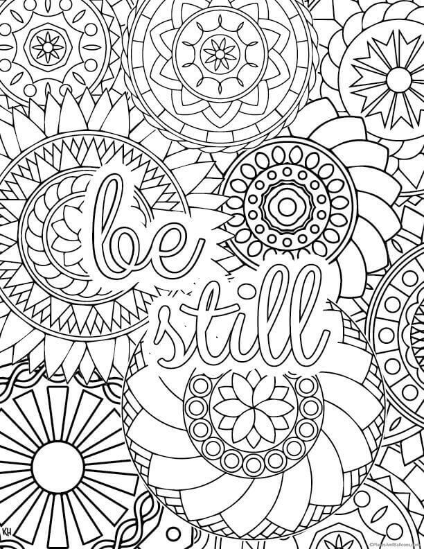 Dibujo de Estate Quieto para Colorear