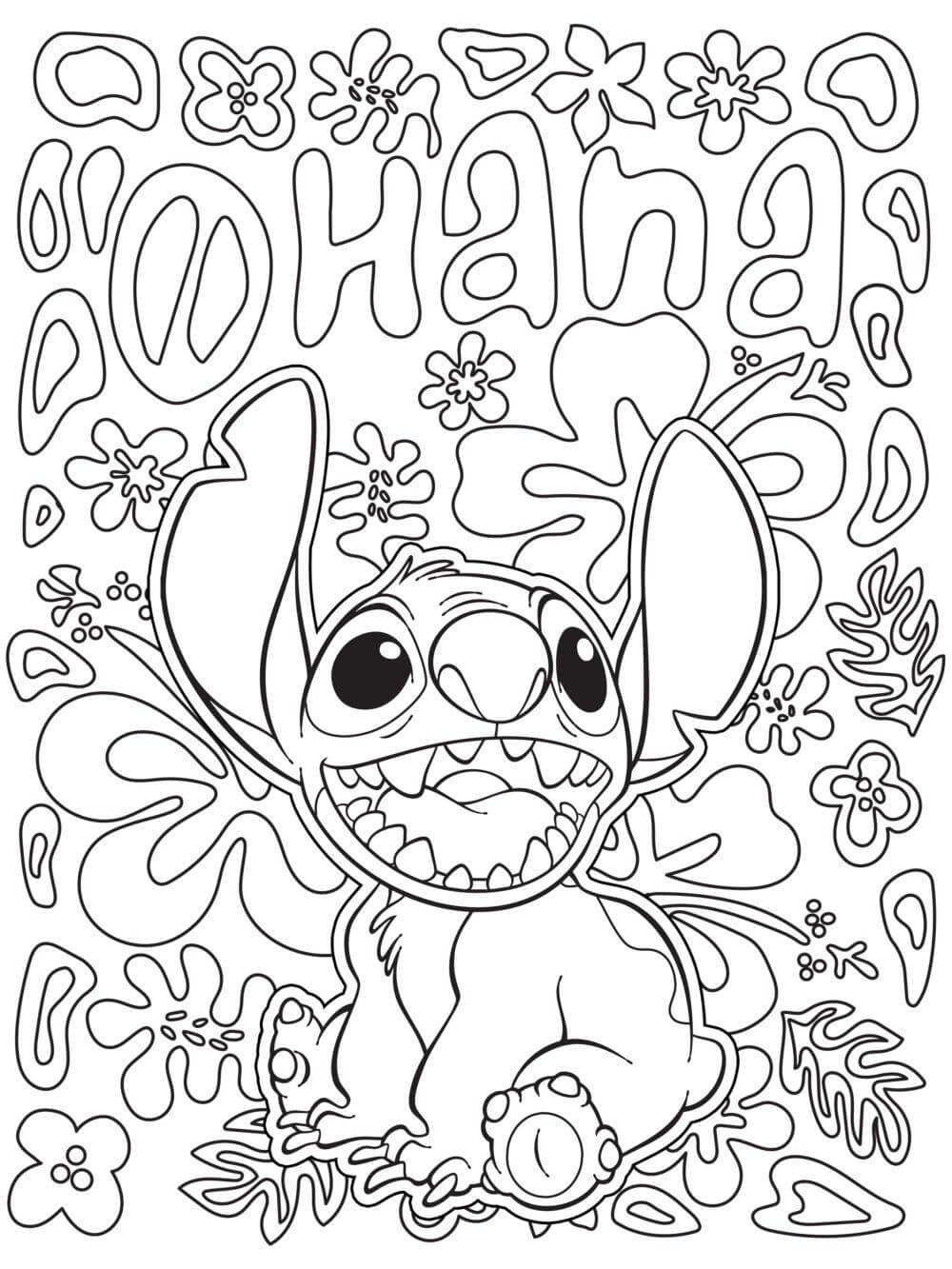 Dibujo de Hana para Colorear