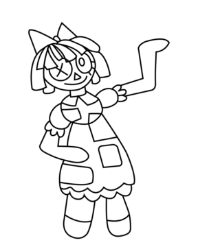Dibujo de Ragatha Like a Doll Coloring Pagepng para Colorear
