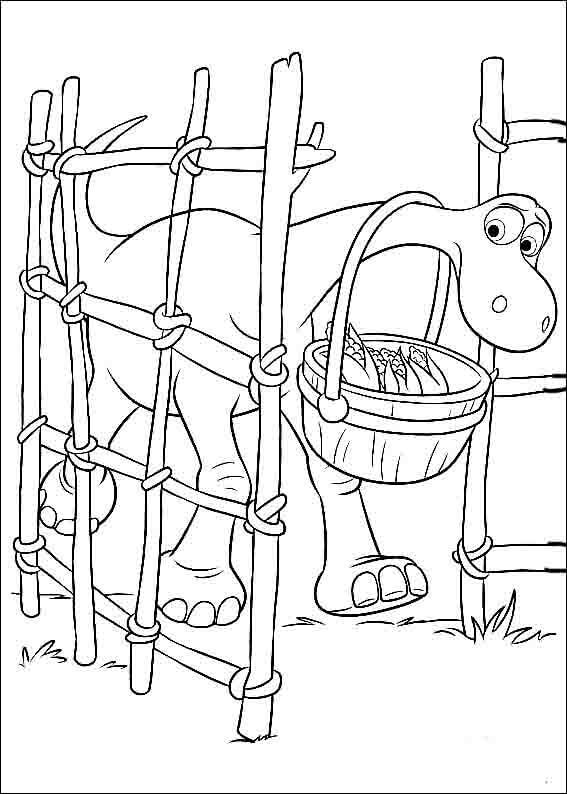 Dibujo de Arlo Se Arrastr para Colorear