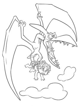 Dibujo de Punto de Captura de Trueno para Colorear