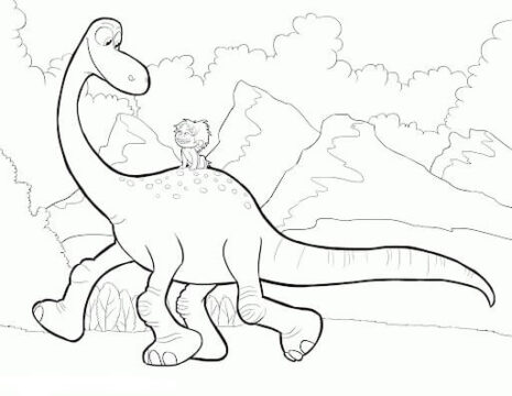 Dibujo de Spot On Arlo Caminando para Colorear