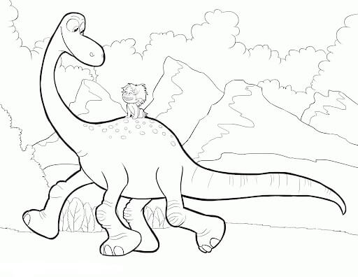 Dibujo de Spot On Arlo Caminando para Colorear