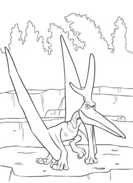 Dibujo de Tronido para Colorear
