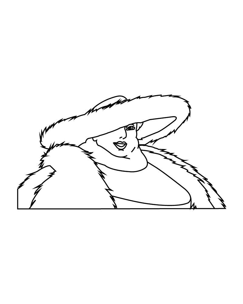 Dibujo de Witch Of The Waste Coloring Page para Colorear