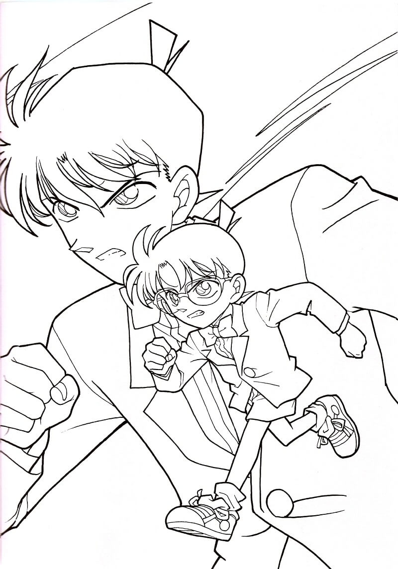 Dibujo de Buen Conan para Colorear