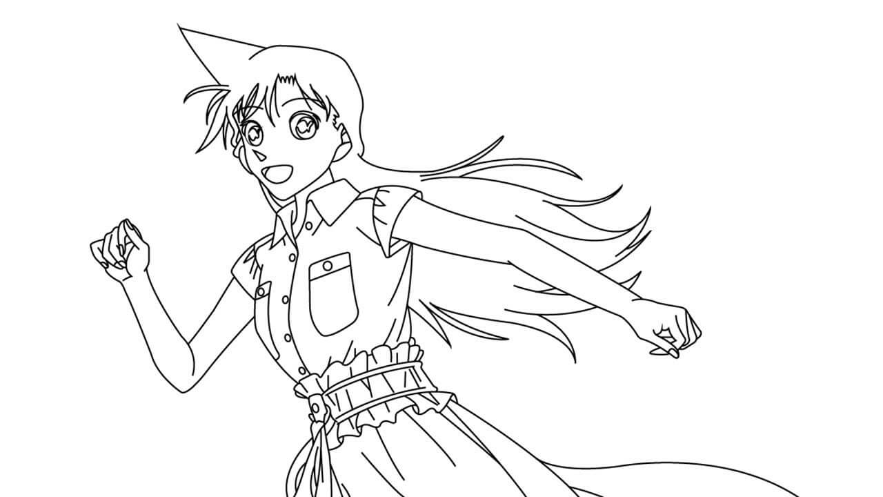 Dibujo de Corri Corriendo para Colorear