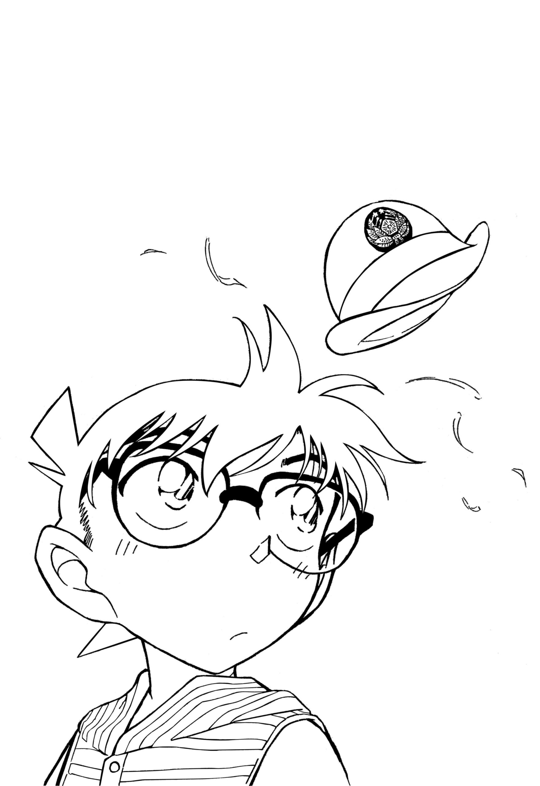 Dibujo de Hermoso Conan Scaled para Colorear