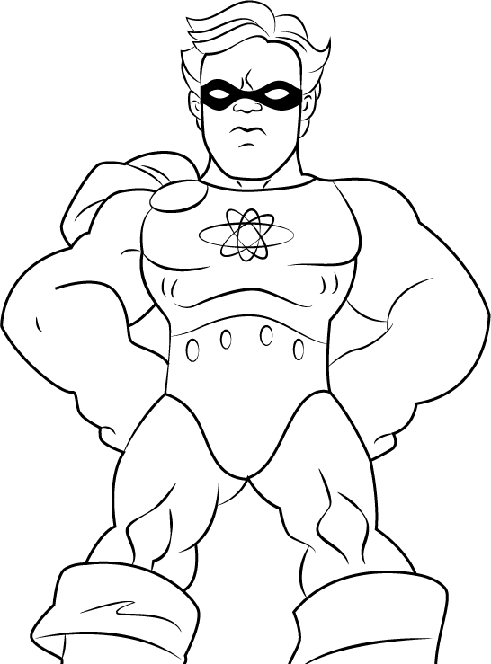 Dibujo de Hyperion Enojado para Colorear