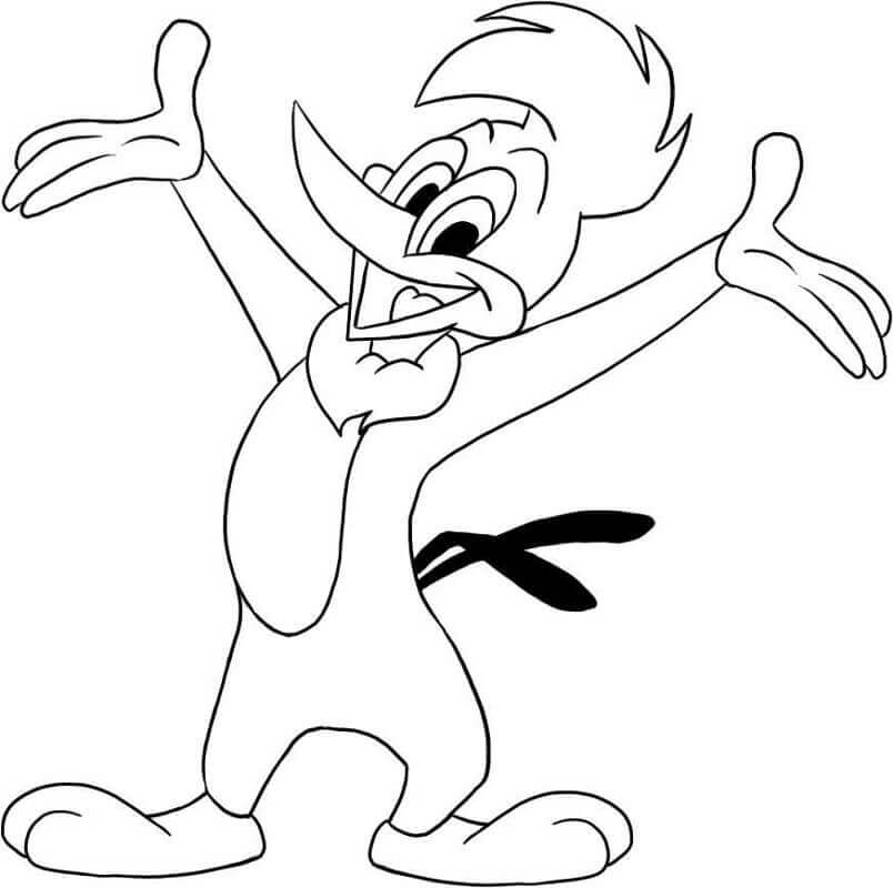 Dibujo de Feliz Leoso para Colorear