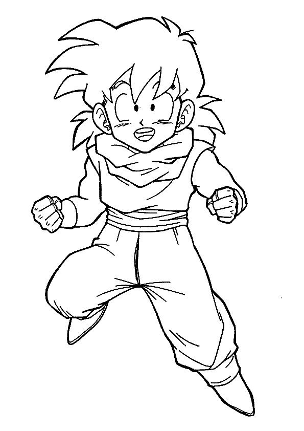 Dibujo de 1526907718the Goten As a Child A4 para Colorear