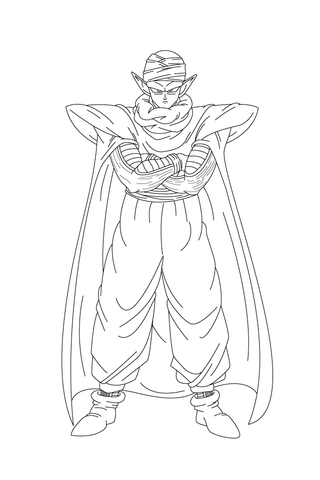 Dibujo de 1528251259 Piccolo Coloring Pagea4 para Colorear
