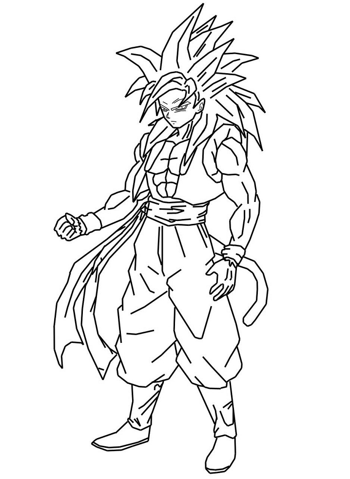 Dibujo de 1594775218 Gogeta Ssj4 Sketch By 3d Dbaf D1ff4ol Pre para Colorear