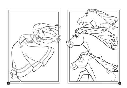 Dibujo de Imprimir Espiritual para Colorear