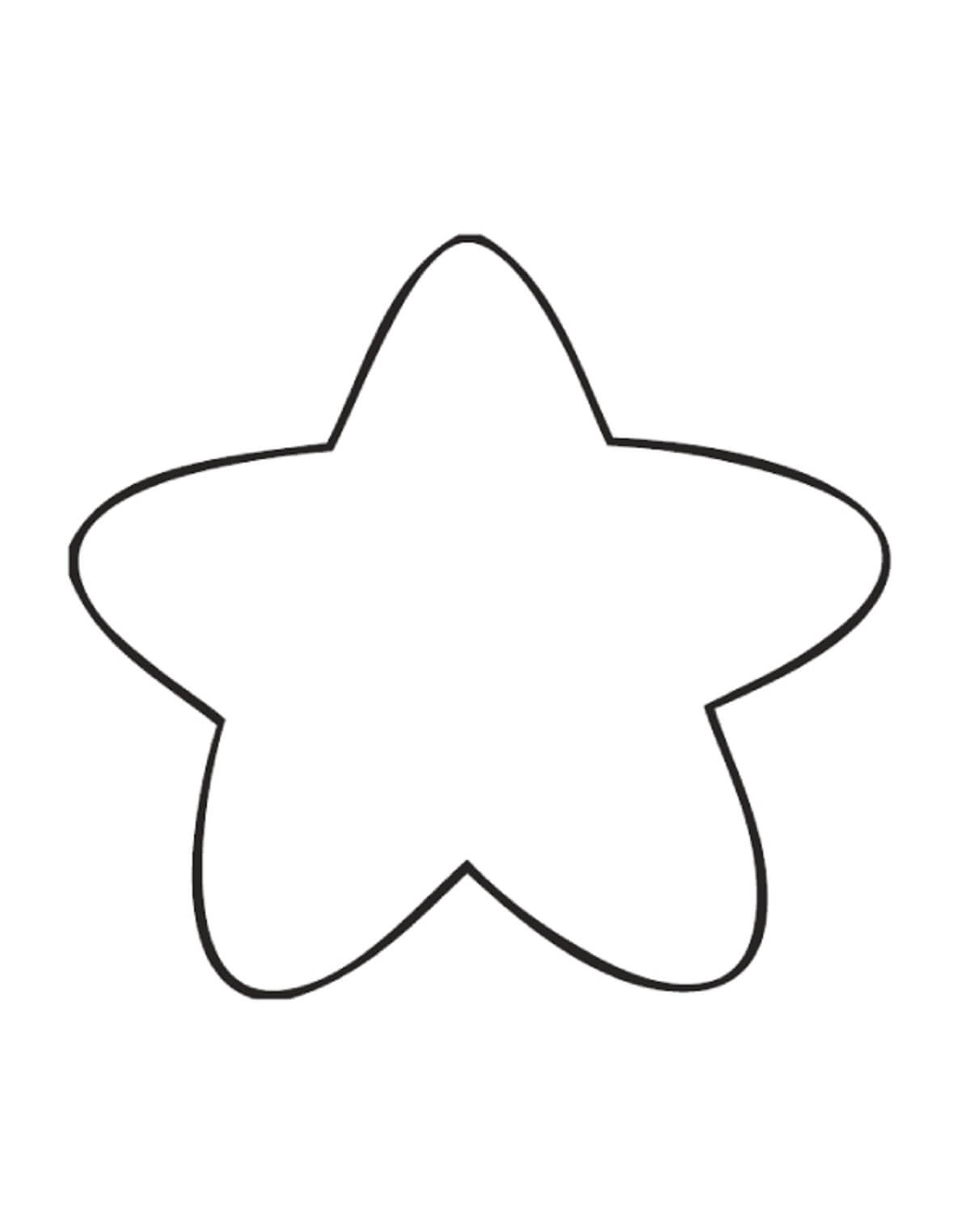 Dibujo de Estrella Asombrosa para Colorear