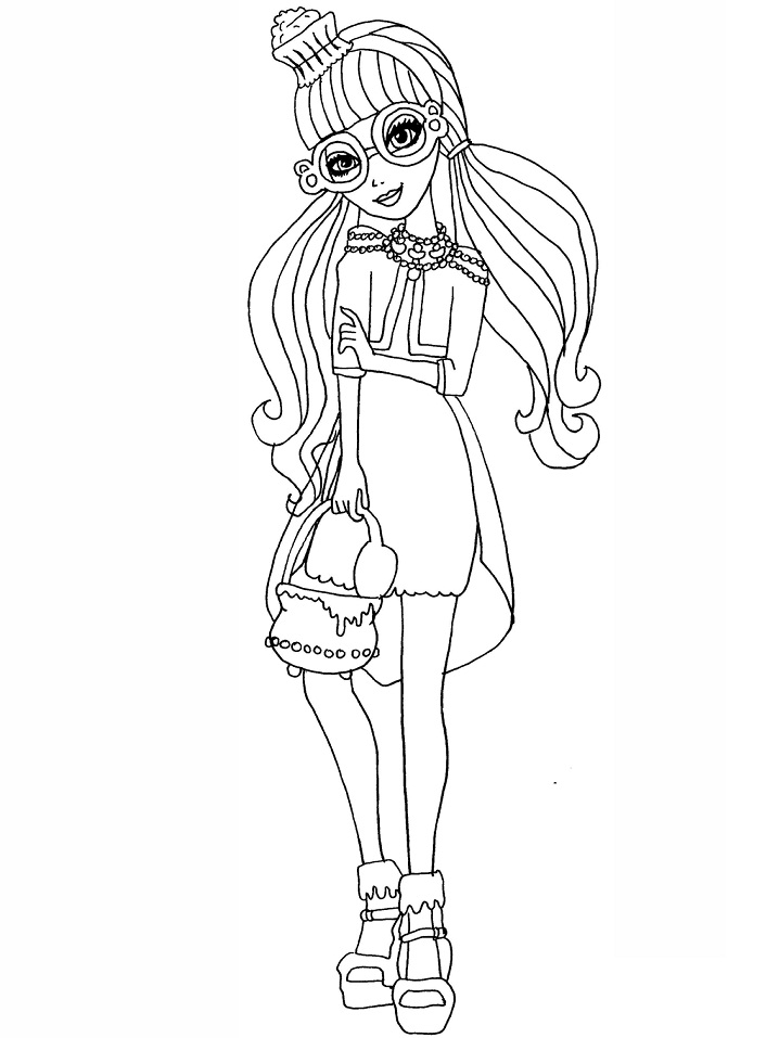 Dibujo de Casa de Jengibre para Colorear