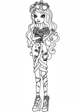 Dibujo de Ever After High Briar para Colorear