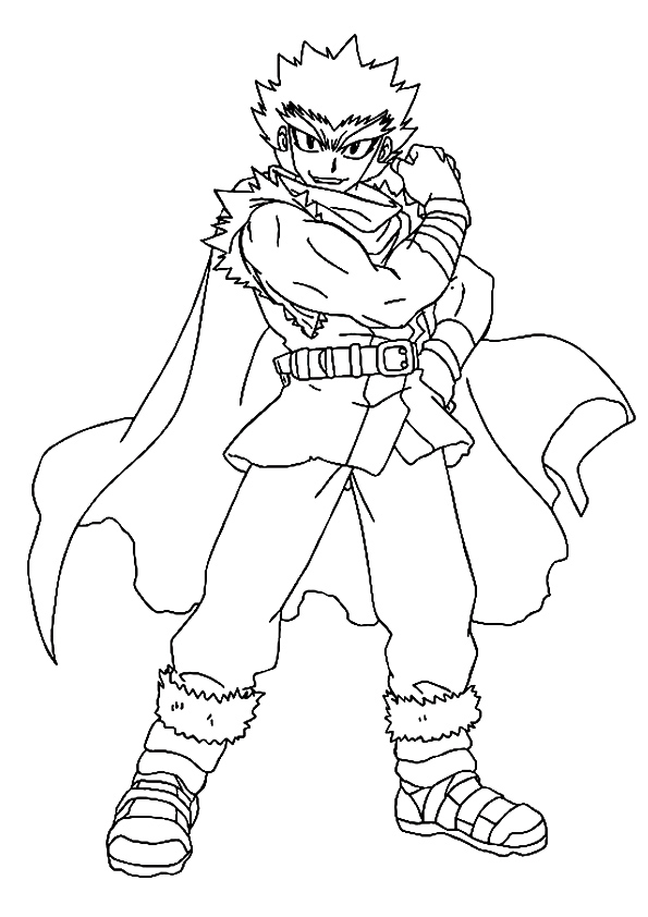 Dibujo de Feliz Ryuga para Colorear
