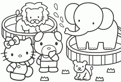Dibujo de Animal Fcil para Colorear