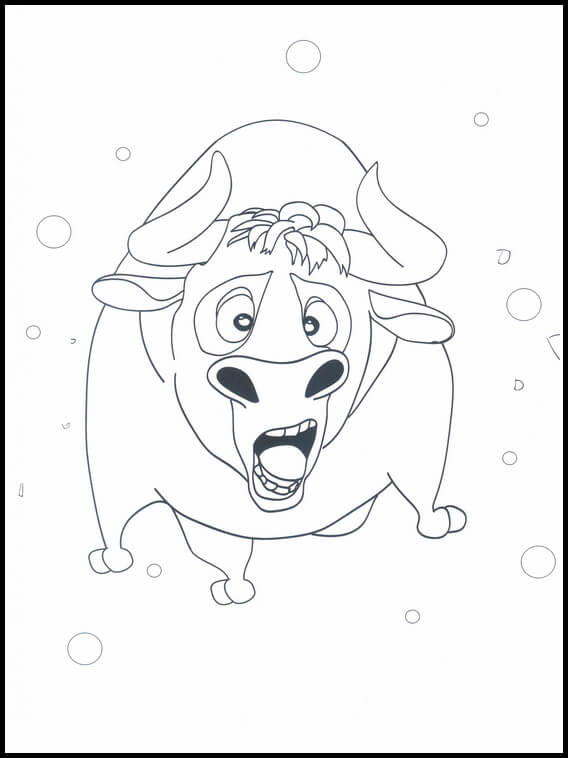 Dibujo de Fernando en Pnico para Colorear