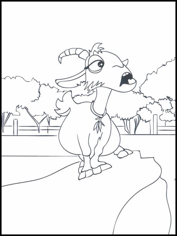 Dibujo de Lupe de Ferdinand para Colorear