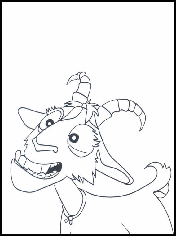 Dibujo de Lupe en Ferdinand para Colorear
