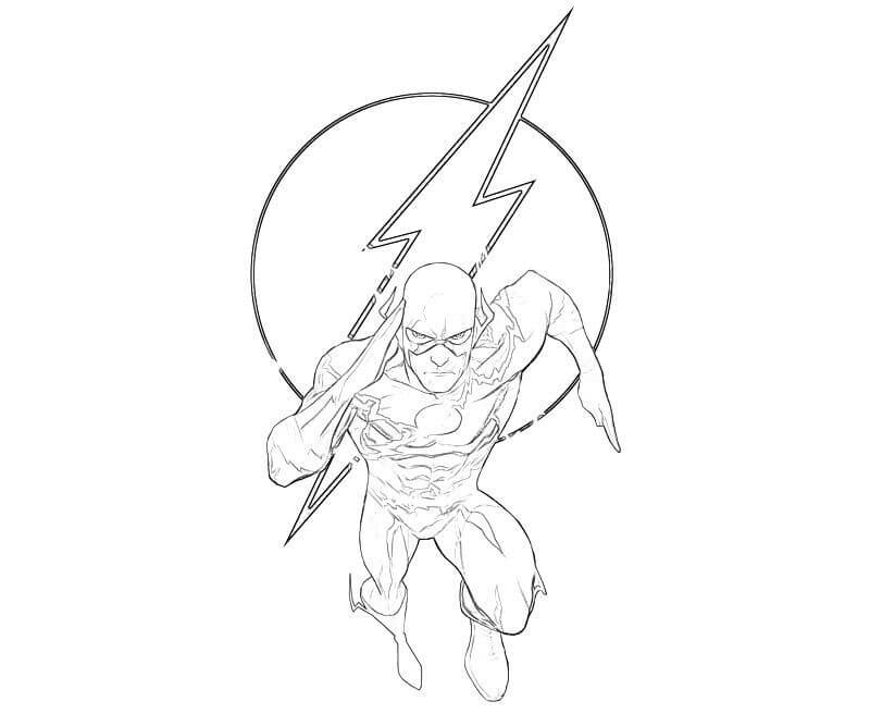 Dibujo de Buen Destello para Colorear