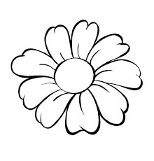 Dibujo de Flor Impresionante para Colorear