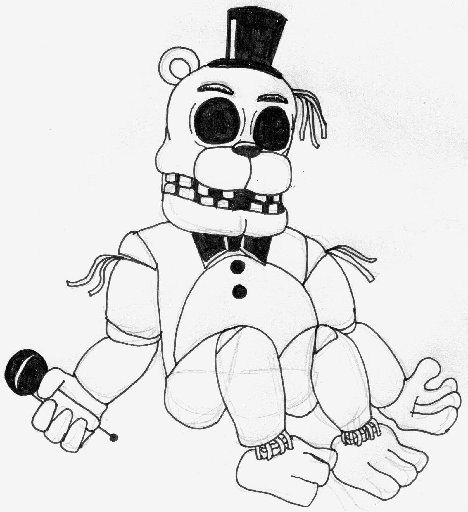 Dibujo de Freddy Dorado Lindo para Colorear