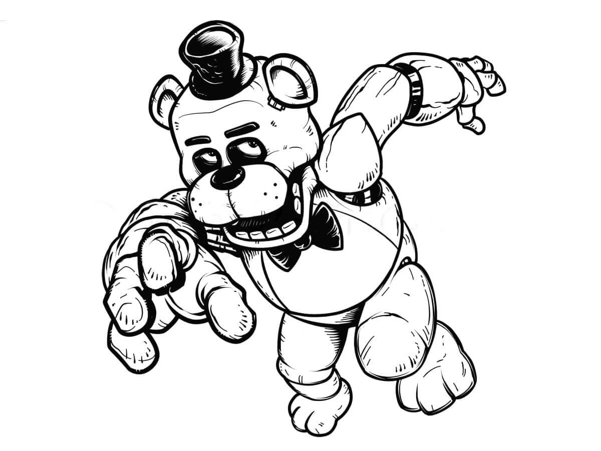 Dibujo de Freddy Murcha Dibujo para Colorear