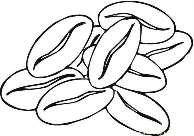 Dibujo de Buen Frijol para Colorear