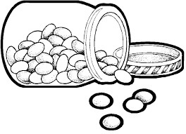 Dibujo de Buenos Frijoles de Tarro para Colorear
