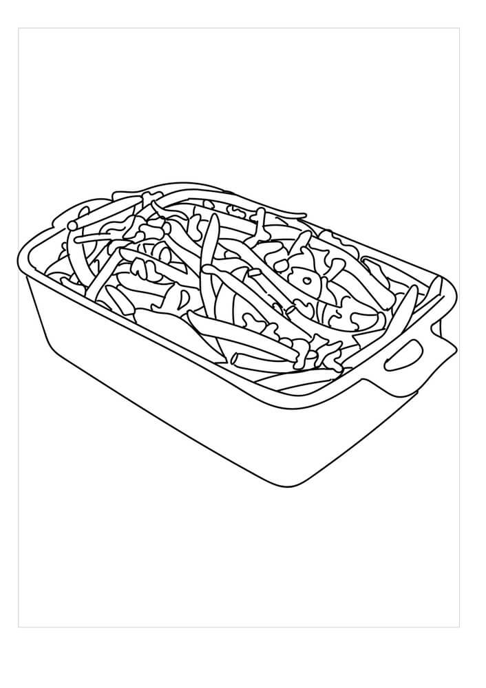 Dibujo de Frijoles Perfect Jar para Colorear