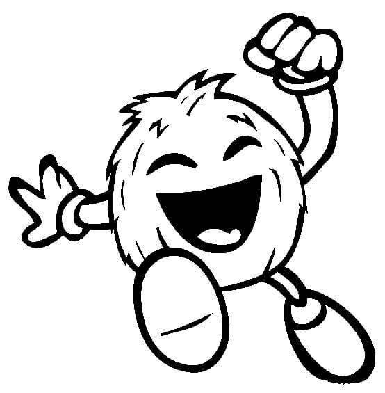 Dibujo de Coco Corriendo para Colorear