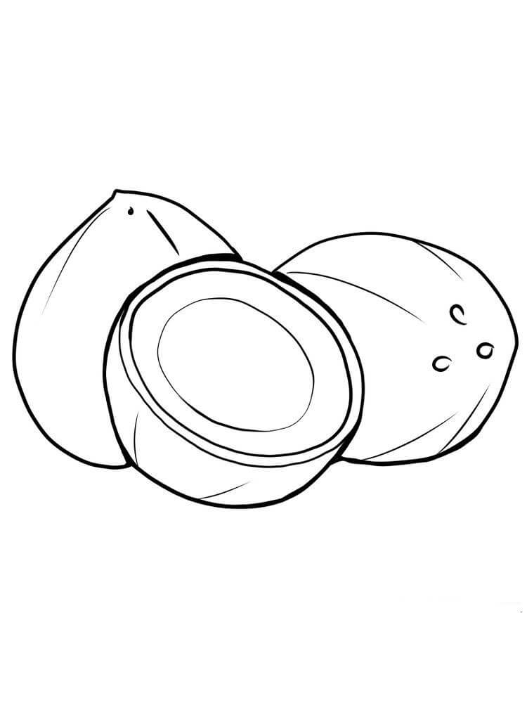 Dibujo de Coco Impresionante para Colorear