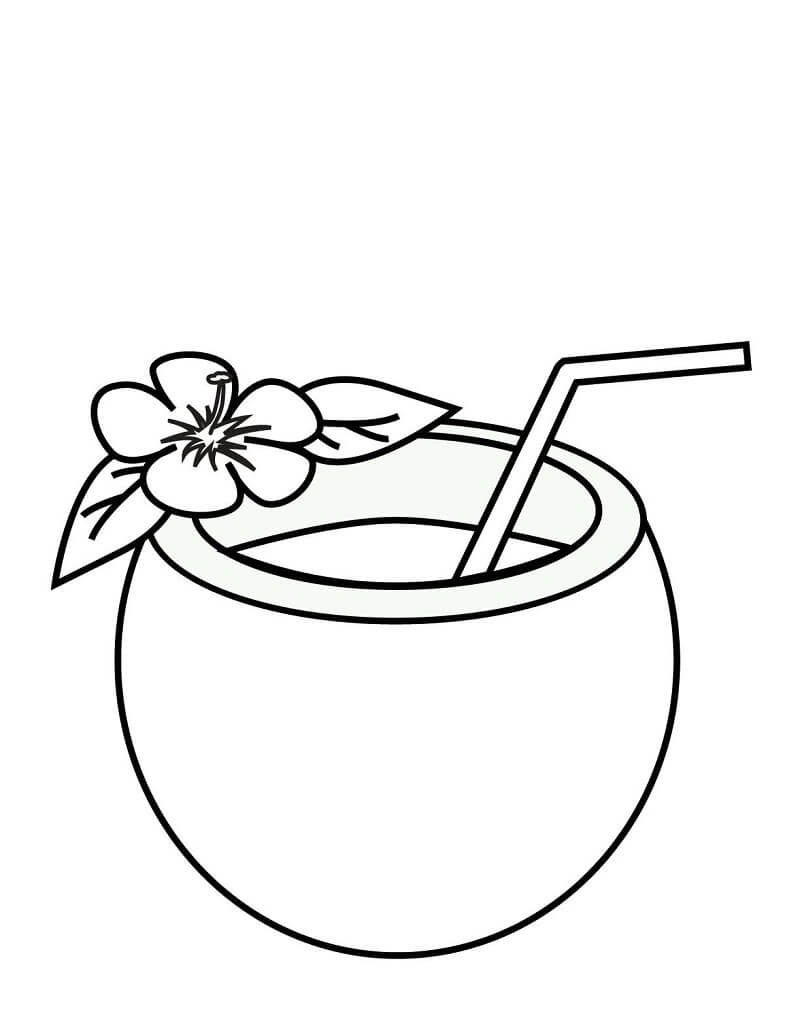 Dibujo de Coco en Lnea para Colorear