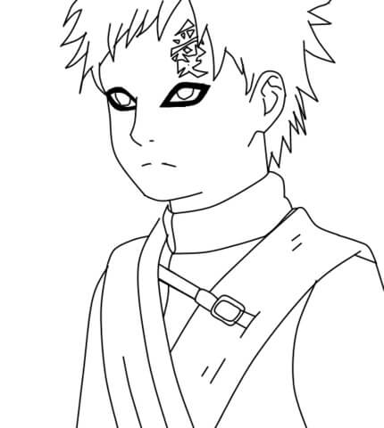 Dibujo de Buen Gaara para Colorear
