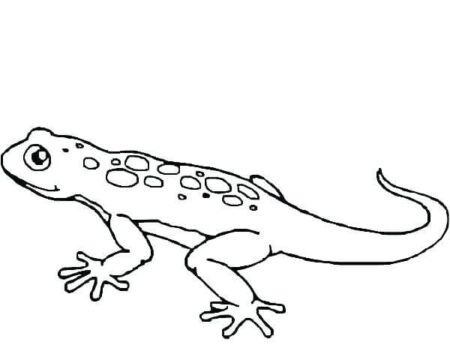 Dibujo de Increble Gecko para Colorear