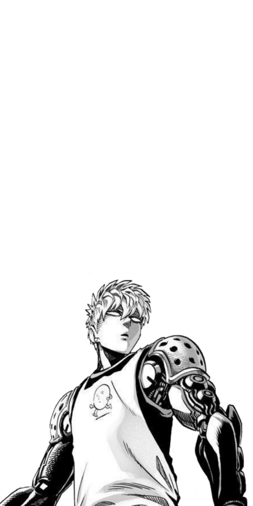 Dibujo de Fondos de Pantalla Genos para Colorear