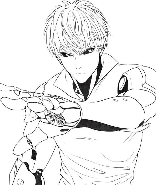 Dibujo de Genos Bsicos para Colorear