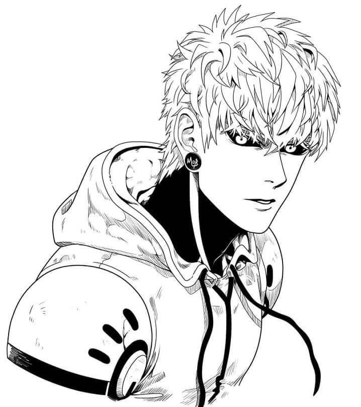 Dibujo de Genos Geniales para Colorear