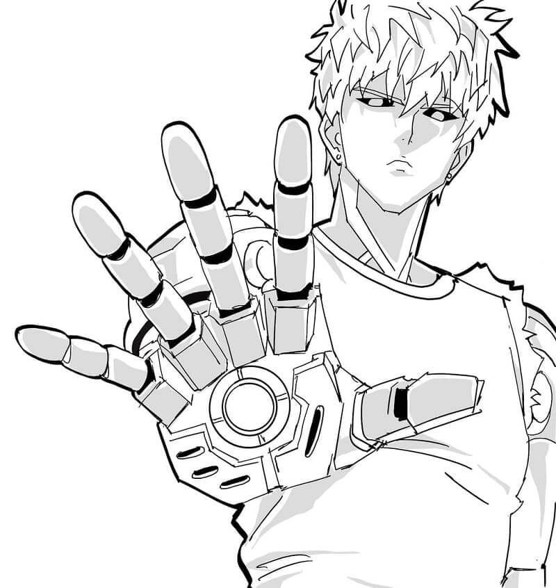Dibujo de Genos Perfectos para Colorear