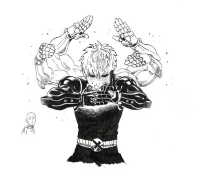 Dibujo de Super Genos para Colorear