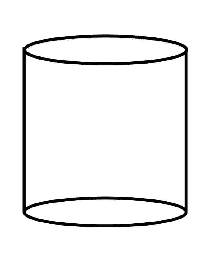 Dibujo de Cylinder para Colorear