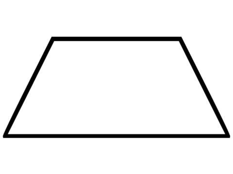 Dibujo de Trapezoide para Colorear